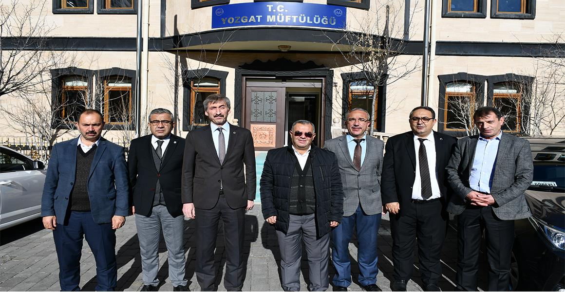 GENEL BAŞKANIMIZ YOZGAT MÜFTÜLÜĞÜ`NÜ ZİYARET ETTİ.